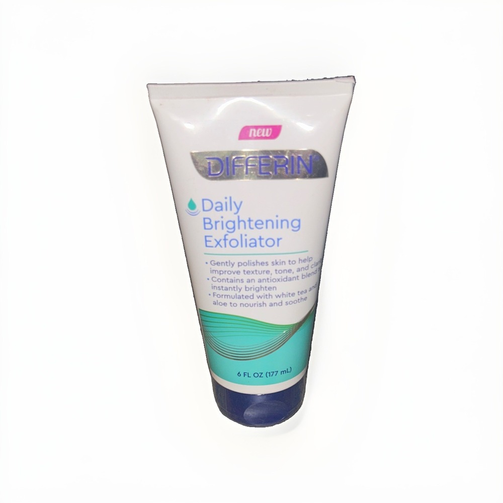 Differin Daily Brightening Exfoliator 6 fl oz Combination Skin Sealed